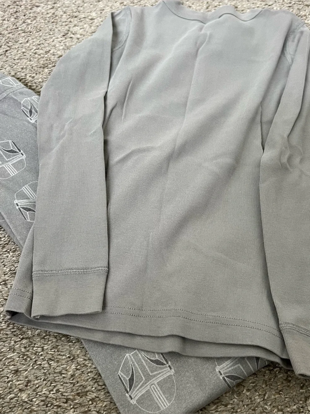 Hanna Andersson X Star Wars Mandalorian Organic Cotton Pajama Set Size 8